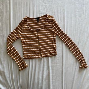 Forever 21 Cropped Long Sleeve